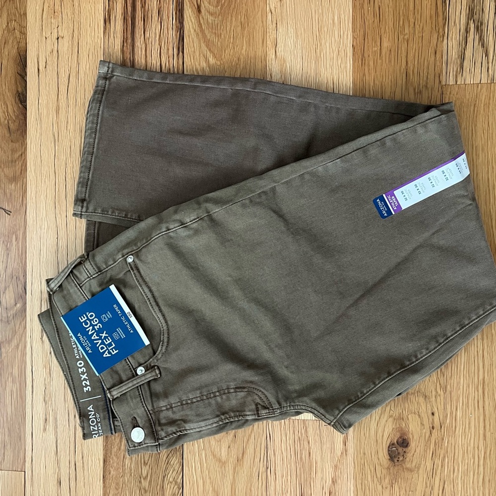 Arizona Olive Green Jeans